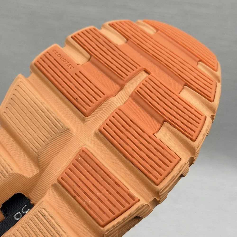 On Cloud 6 Men's 11 Running Shoes Canyon Sandstone Orange Speed Laces